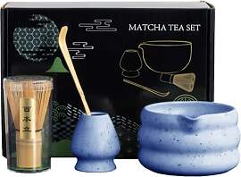 TOPCHANCES Matcha Besen Set,Matcha Set 7-Teiliges