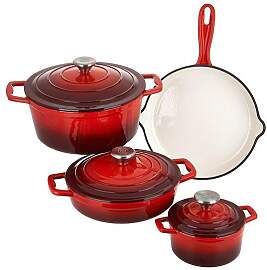 Topf-Set CS KOCH-SYSTEME "Xanten", rot,