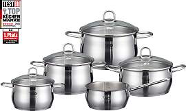 Topf-Set ELO "Platin", silber