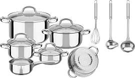 Topf-Set GSW "Montreal", silber