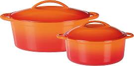 Topf-Set GSW "Orange Shadow", orange,