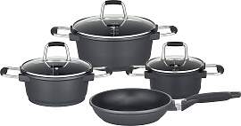 Topf-Set GSW "Scala", schwarz, 1,8 l,