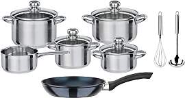 Topf-Set GSW "Silver Star", blau