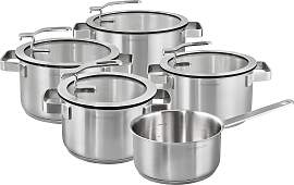 Topf-Set HANSEATIC "STYLE", silber