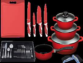 Topf-Set KING "»ALUGUSS« Aluminiumguss,