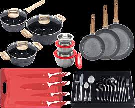Topf-Set KING "»ESSENTIAL« Aluminium,