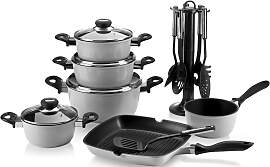 Topf-Set KRÜGER "Aluguss Topf- und