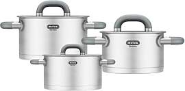 Topf-Set MULEX "LUGANO", silber