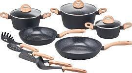 Topf-Set MY HOME "Genlis", braun