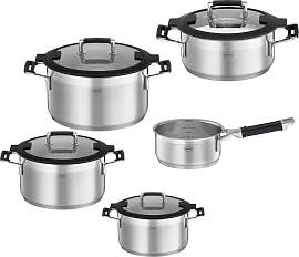 Topf-Set RÖSLE "SILENCE PRO", silber