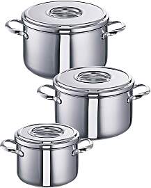 Topf-Set SCHULTE-UFER "Romana", silber