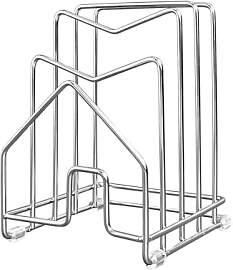 Topfdeckel-Organizer und Schneidebrett-Halter für 