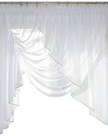 TOP Fertig-Gardine aus Voile NEU Top Design Set