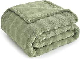 Topfinel Bubble Decke Kuscheldecke Flauschig