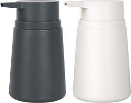 Topsky Seifenspender Set 2 Stücke – 313ml Grau