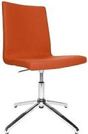 Topstar Besucherstuhl Cube EA290 L54 orange Stoff, 