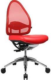 Topstar Bürostuhl Open Base, J4900S01 Stoff rot,