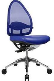 Topstar Bürostuhl Open Base, J490AS18 Stoff blau, 