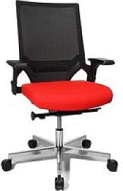 Topstar Bürostuhl T300, TA309A T310 Stoff rot,