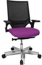 Topstar Bürostuhl T300, TA309A T330 Stoff lila,