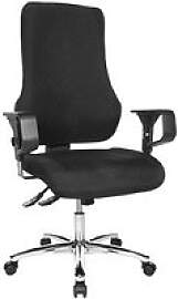 Topstar Bürostuhl Top Point Deluxe Stoff schwarz, 