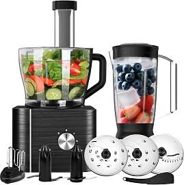TopStrong Küchenmaschine, 1100W Food Processor,