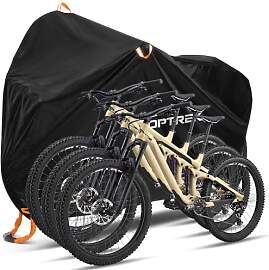 toptrek Fahrradabdeckung für 3 Fahrräder