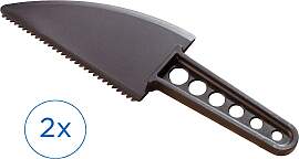 Tortenmesser RUCO, schwarz, Kunststoff,