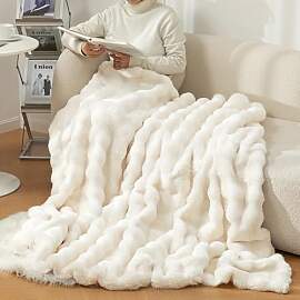 Tospass Kuscheldecke Flauschig Decke 160x200cm