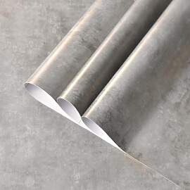 TOTIO Metalltapete im Industriestil 80CMx4M Extra