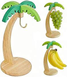 Touosy Bananenhalter Holz Bananenständer mit