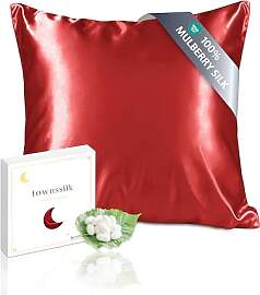 townssilk Kissenbezug Seide 100% 19mm Pure