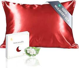 townssilk Kissenbezug Seide 100% 19mm Pure
