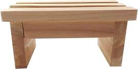 TOYANDONA Holz Tritthocker Stabil rutschfest