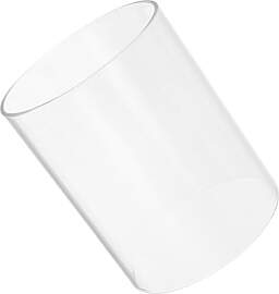 TOYANDONA Transparenter Glas Kerzenschirm aus