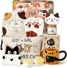 Toylink Katze Geschenk Mädchen Frauen Geschenk