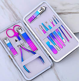 TPFBeauty Maniküre- & Pediküre-Set 12-teilig 