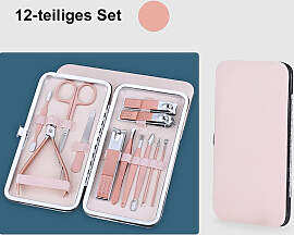 TPFBeauty Maniküre- & Pediküre-Set 12-teilig 