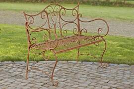 TPFGarden Gartenbank Targo - antik braun Stück