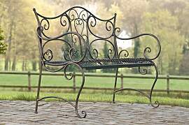 TPFGarden Gartenbank Targo - bronze Stück
