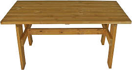 TPFGarden Gartentisch DRIEBURG 70x150cm aus Kiefer 