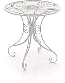 TPFGarden Gartentisch Hera - antik weiß Stück