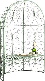 TPFGarden Halbpavillon Rosalia mit Sitzbank -