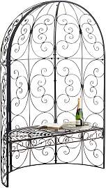 TPFGarden Halbpavillon Rosalia mit Sitzbank -