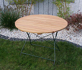 TPFGarden® Klapptisch BAD BELZIG aus Robinienholz 