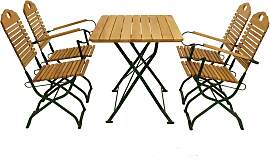 TPFGarden® Kurgarten Klappgarnitur BAD BELZIG