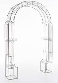 TPFGarden Rosenbogen Alesy - weiß Stück