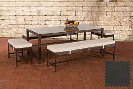 TPFGarden Sitzgruppe Hawanna - braun-meliert Stück