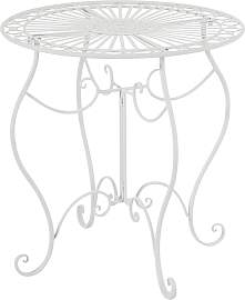 TPFGarden Tisch Indi - weiß Stück