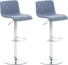 TPFLiving 1er Set Barhocker Hope Gestell Metall in 